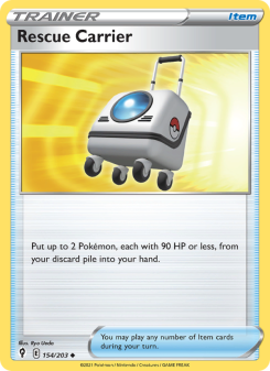 Rescue Carrier - pokemon TCG Card