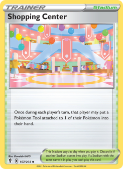 Shopping Center - pokemon TCG Card