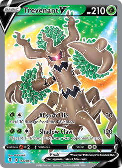 Trevenant V - pokemon TCG Card