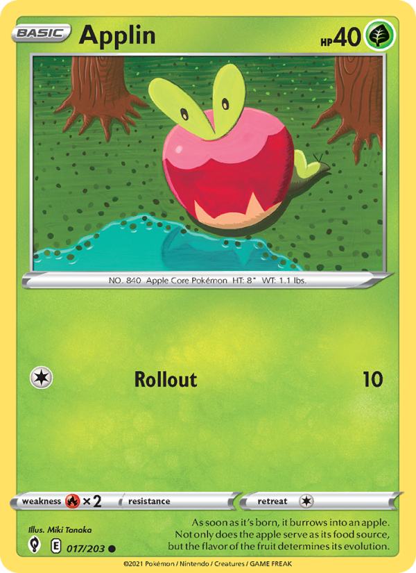 Applin - Pokémon TCG Card