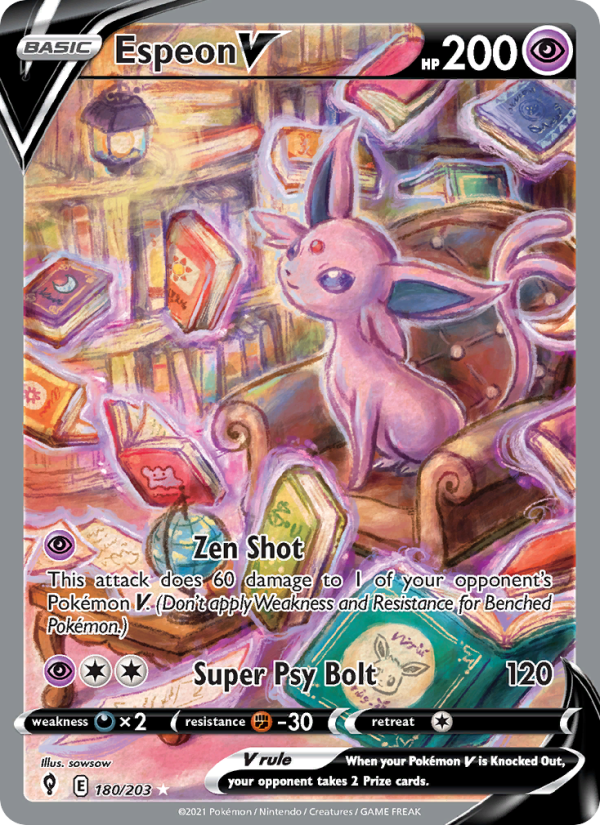 Espeon V - Pokémon TCG Card