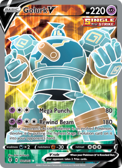 Golurk V - pokemon TCG Card