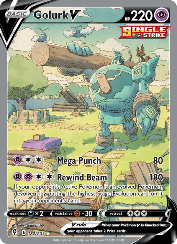Golurk V - Pokémon TCG Card