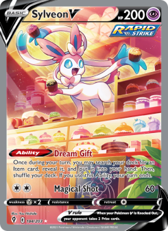 Sylveon V - pokemon TCG Card