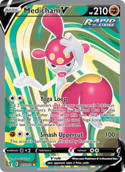Medicham V - pokemon TCG Card