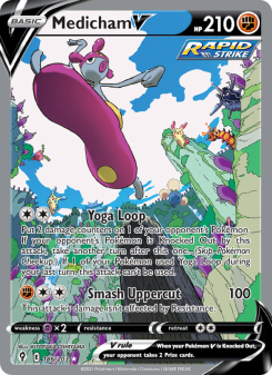 Medicham V - pokemon TCG Card