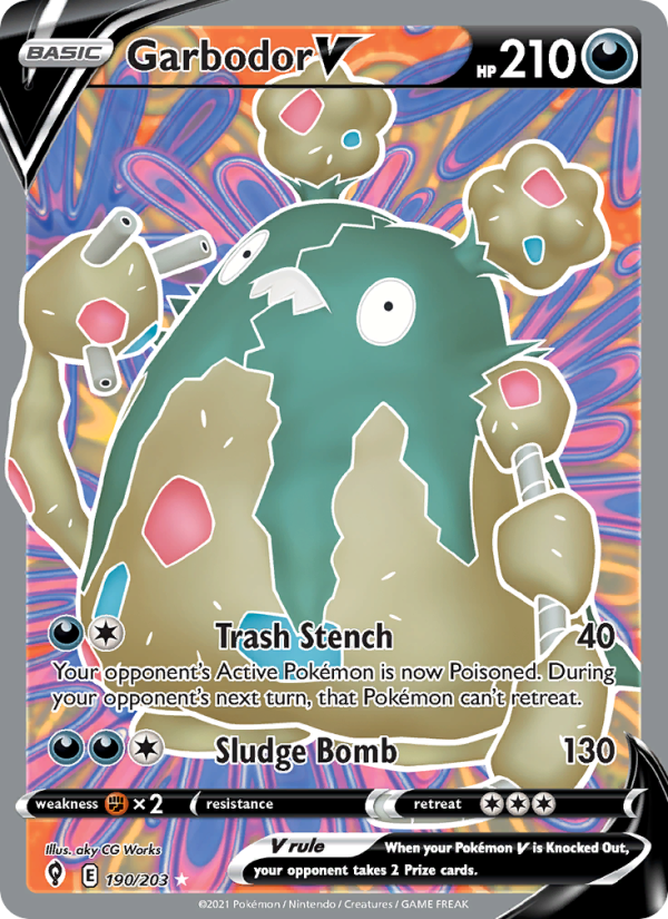 Garbodor V - Pokémon TCG Card