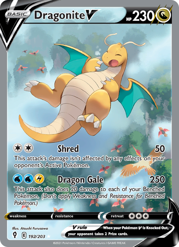 Dragonite V - Pokémon TCG Card
