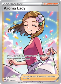 Aroma Lady - pokemon TCG Card