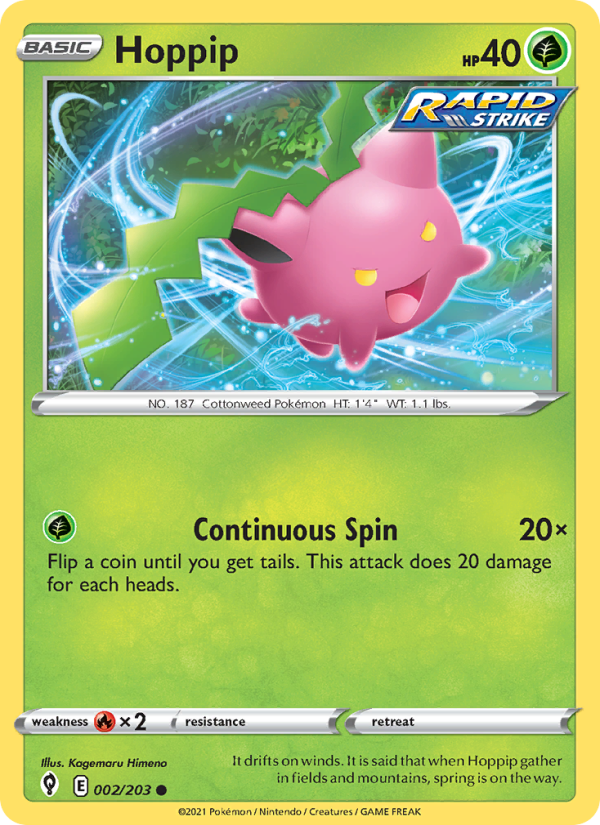 Hoppip - Pokémon TCG Card