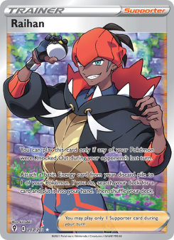 Raihan - pokemon TCG Card