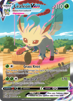Leafeon VMAX - pokemon TCG Card