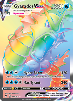 Gyarados VMAX - pokemon TCG Card