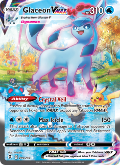 Glaceon VMAX - pokemon TCG Card