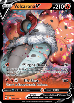 Volcarona V - pokemon TCG Card