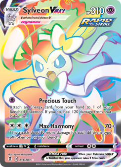 Sylveon VMAX - pokemon TCG Card
