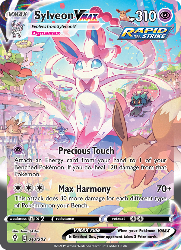 Sylveon VMAX - Pokémon TCG Card