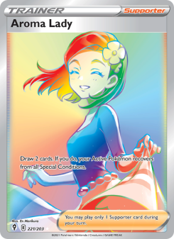 Aroma Lady - pokemon TCG Card