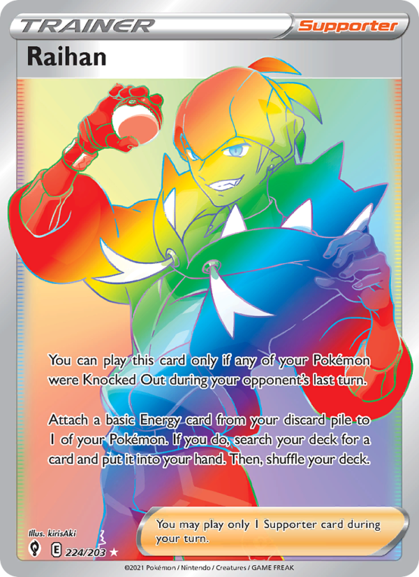 Raihan - Pokémon TCG Card