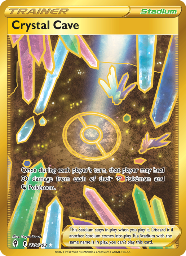 Crystal Cave - Pokémon TCG Card