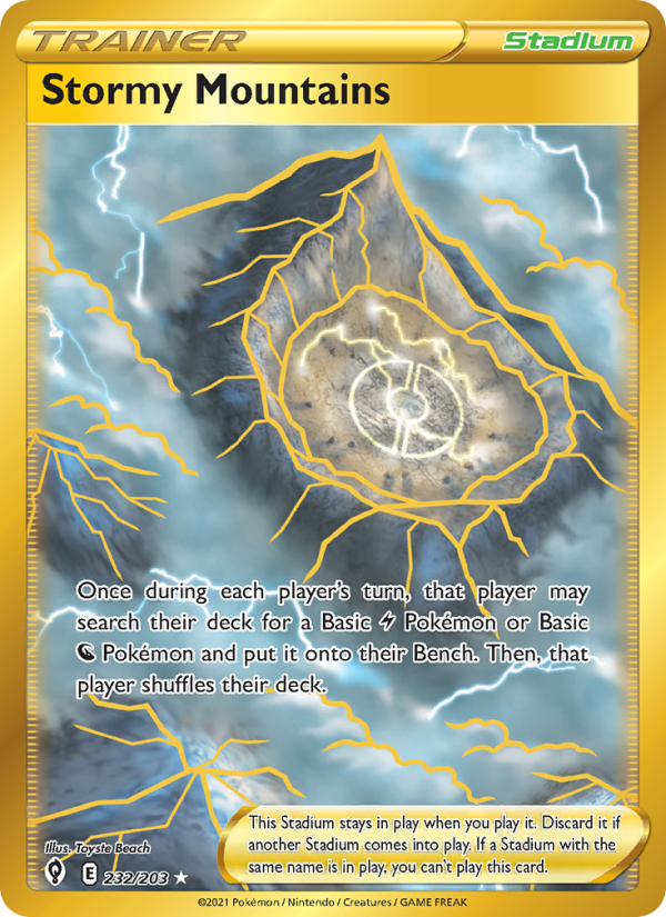 Stormy Mountains - Pokémon TCG Card