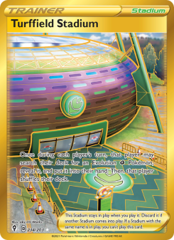 Turffield Stadium - pokemon TCG Card