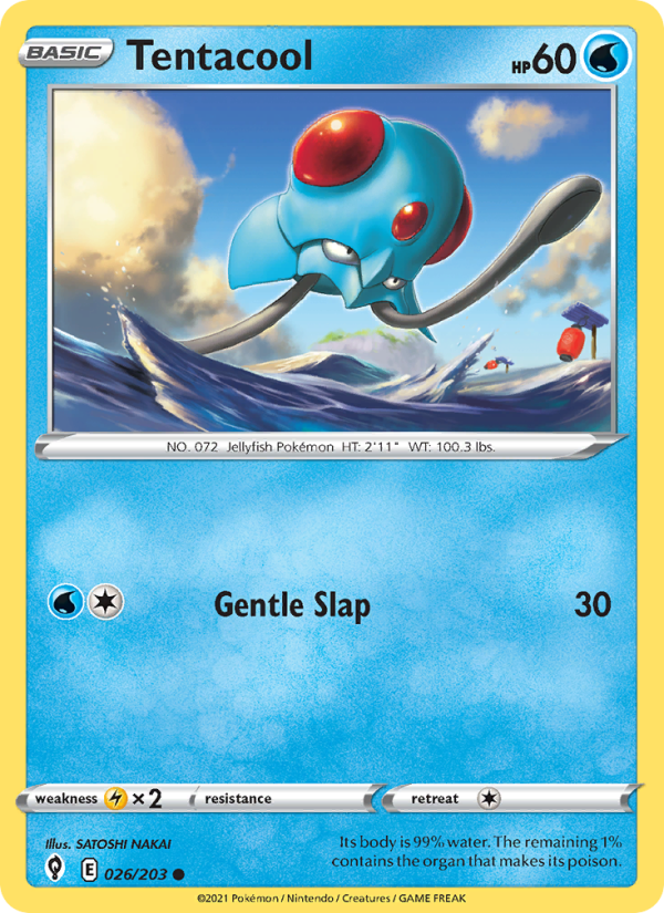Tentacool - Pokémon TCG Card