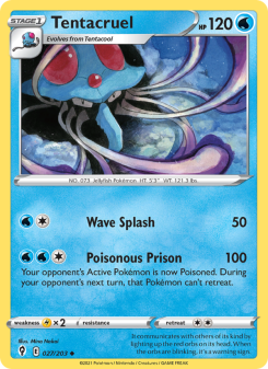 Tentacruel - pokemon TCG Card