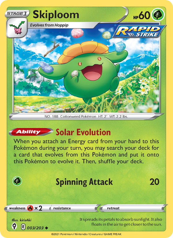 Skiploom - Pokémon TCG Card