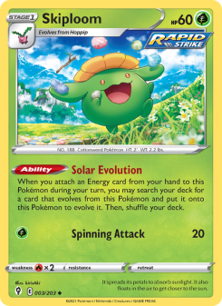 Skiploom - pokemon TCG Card