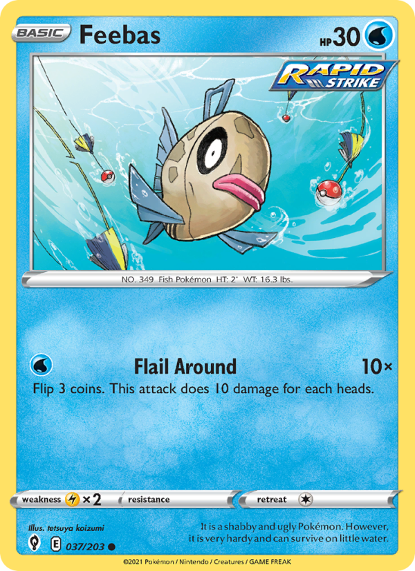 Feebas - Pokémon TCG Card