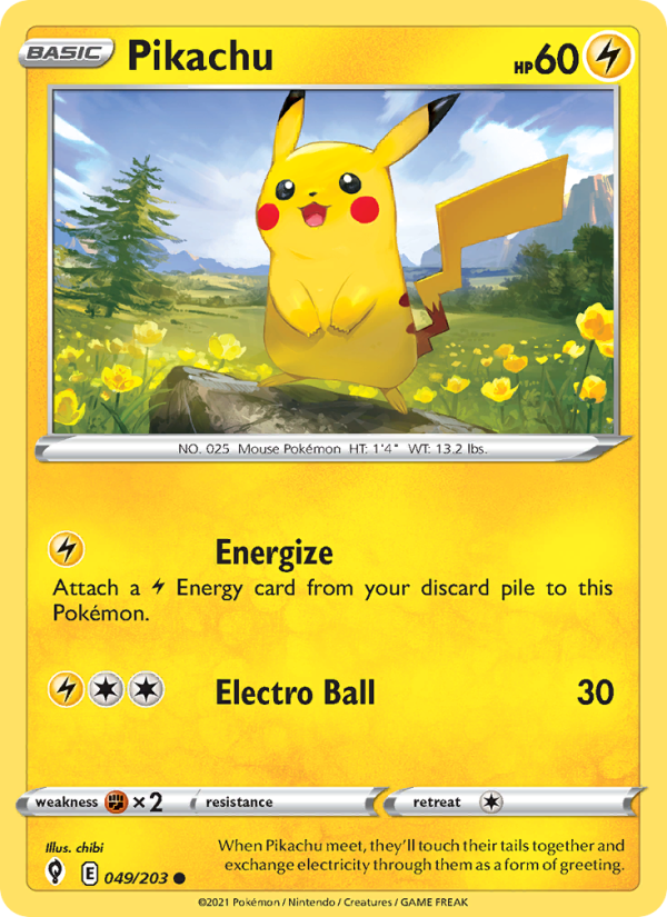 Pikachu - Pokémon TCG Card