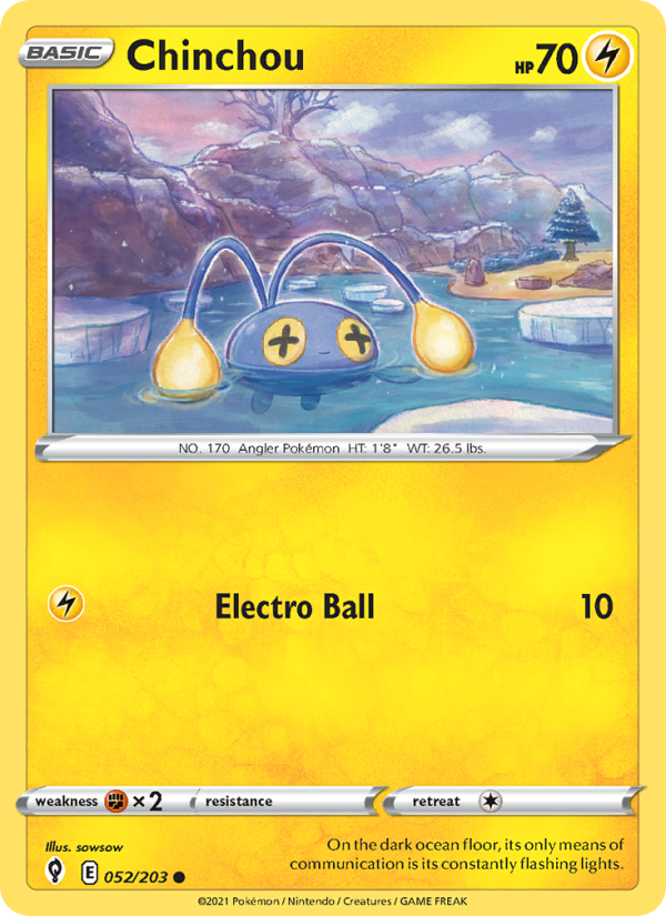 Chinchou - Pokémon TCG Card