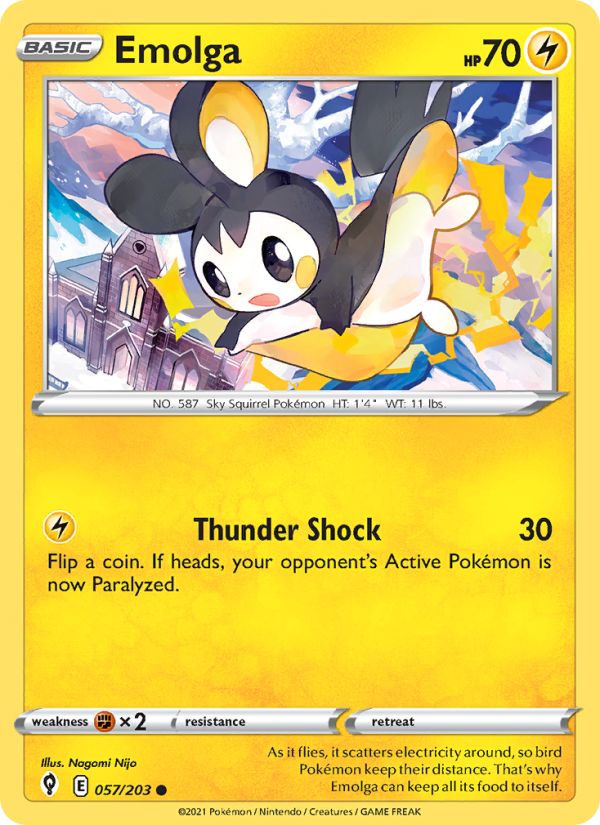 Emolga - Pokémon TCG Card