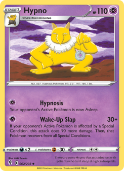 Hypno - pokemon TCG Card