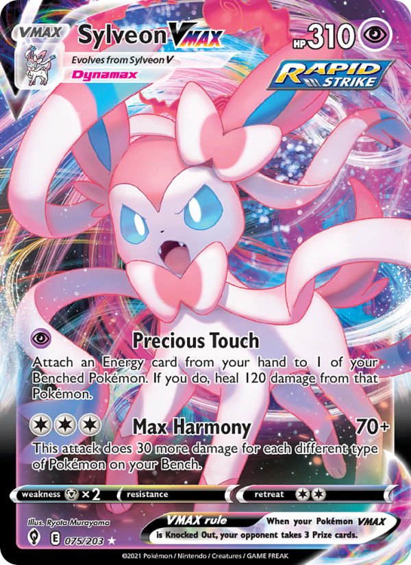 Sylveon VMAX - Pokémon TCG Card