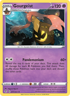 Gourgeist - pokemon TCG Card