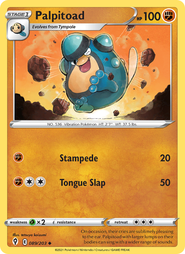 Palpitoad - Pokémon TCG Card