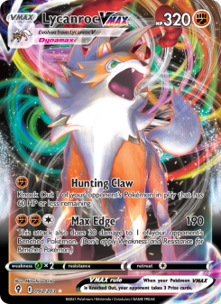 Lycanroc VMAX - pokemon TCG Card