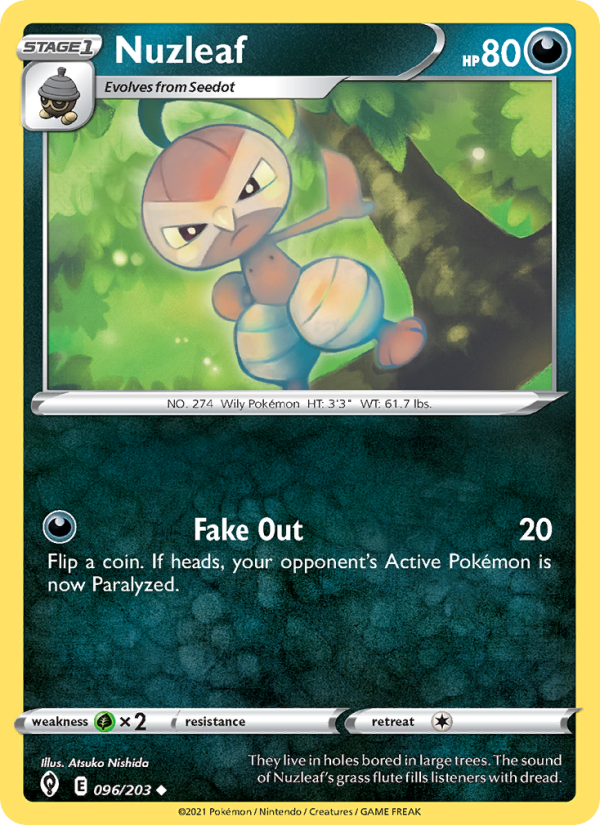 Nuzleaf - Pokémon TCG Card