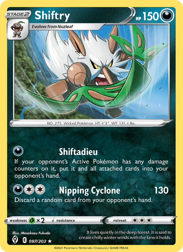 Shiftry - Pokémon TCG Card