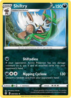 Shiftry - pokemon TCG Card