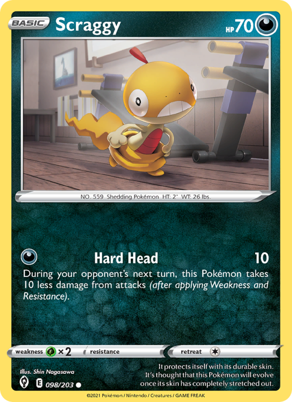 Scraggy - Pokémon TCG Card
