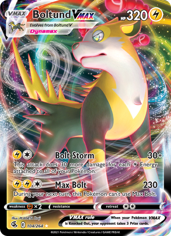 Boltund VMAX - Pokémon TCG Card