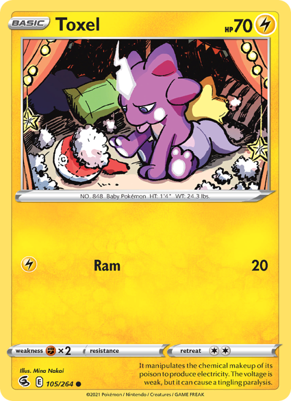 Toxel - Pokémon TCG Card