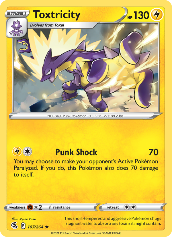 Toxtricity - Pokémon TCG Card