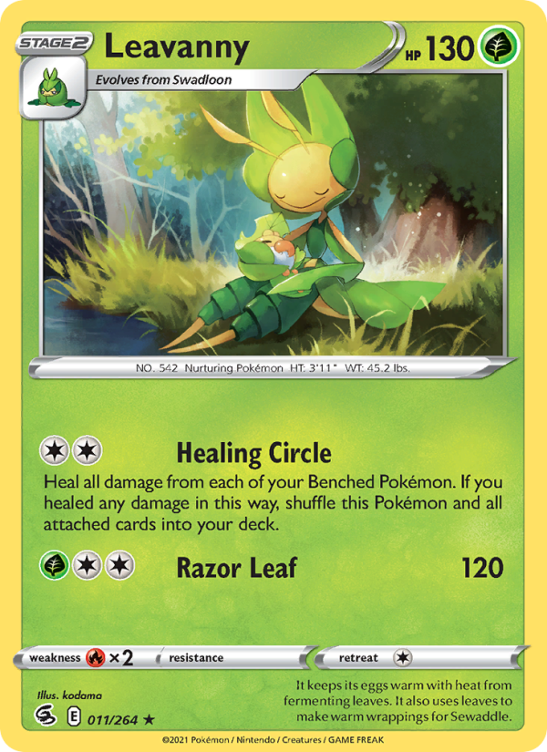 Leavanny - Pokémon TCG Card
