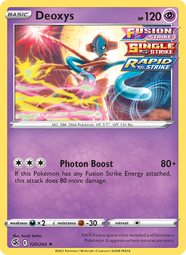 Deoxys - Pokémon TCG Card