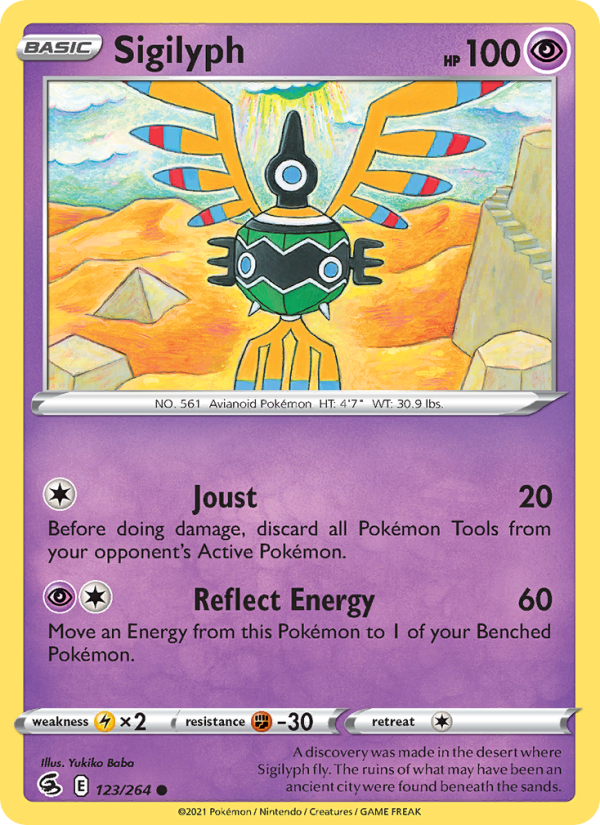 Sigilyph - Pokémon TCG Card