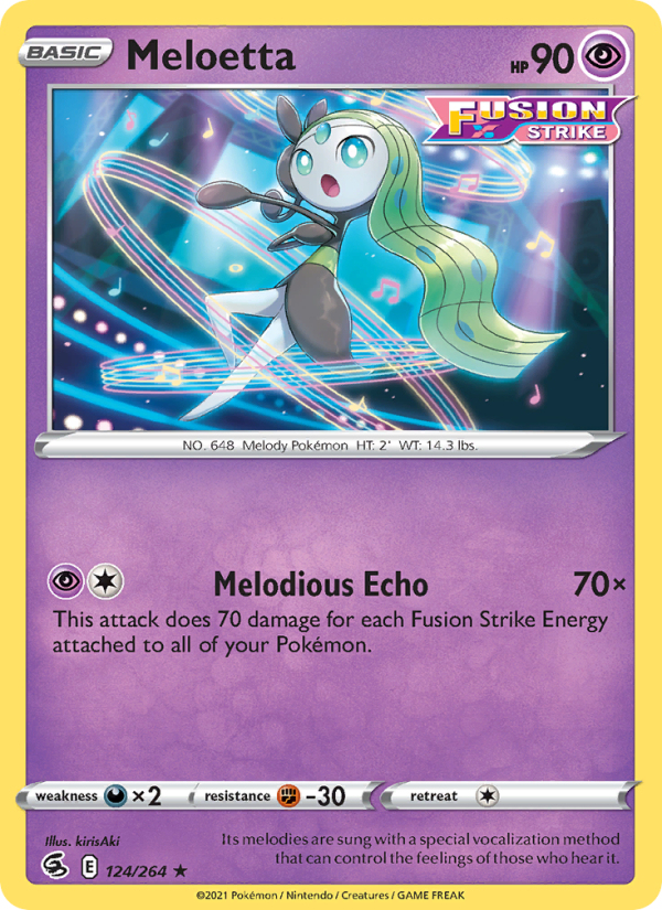 Meloetta - Pokémon TCG Card